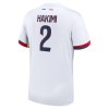 Maillot de Supporter Paris Saint-Germain Achraf Hakimi 2 Extérieur 2024-25 Pour Enfant